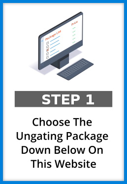 Choose ungating package from the funnel guru